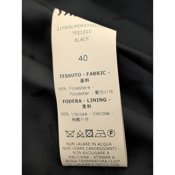 NWT Ssheena Black Puffer Long Coat IT 40 Luxury Italian Designer Outerwear Italy - Picture 10 of 11